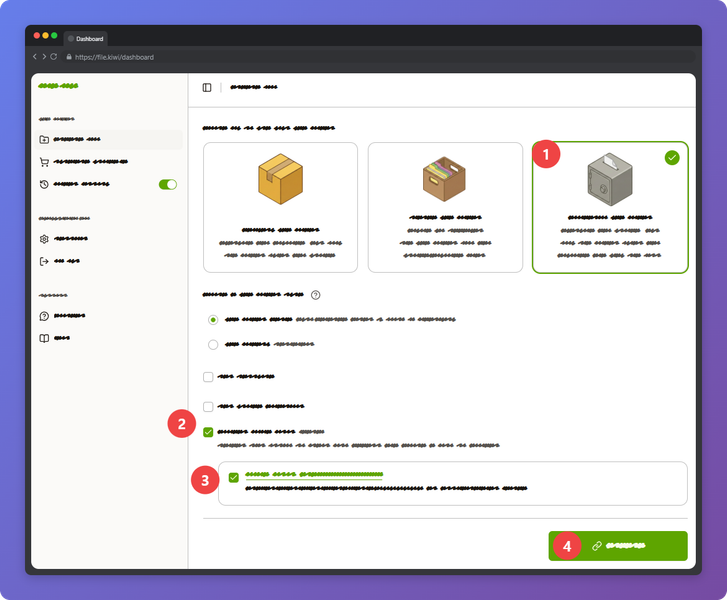 Setting up a Collection Web Folder and Google Forms connection in the file.kiwi dashboard